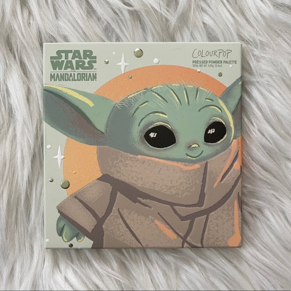 Colourpop The Child Baby Yoda eyeshadow palette Star Wars Mandalorian - Picture 2 of 4